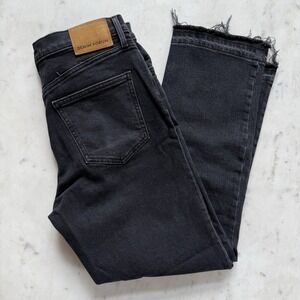 Denim Forum High Rise Jeans in Black
